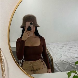 Zara Square Neck Top